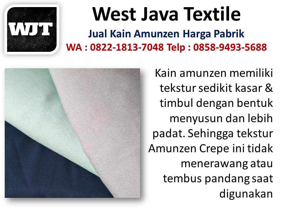 Ciri kain amunzen - West Java Textile | wa : 082218137048, agen kain amunzen Bandung Review-kain-amunzen